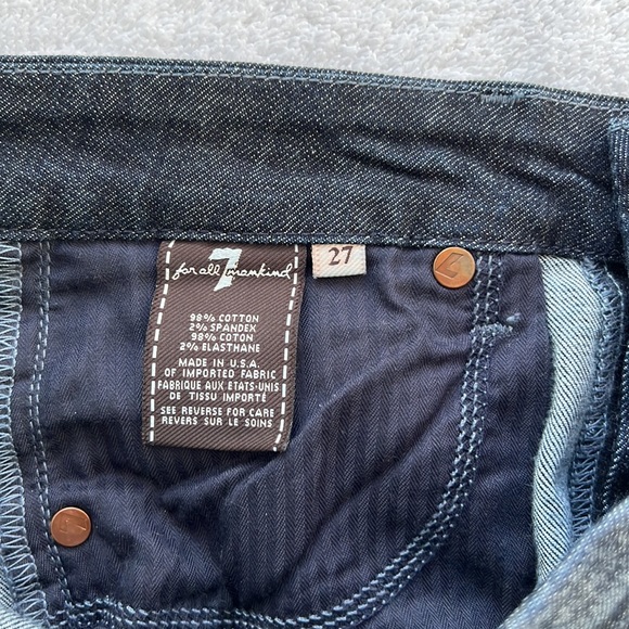 7 for All Mankind Jeans Size 27 - Picture 6 of 9